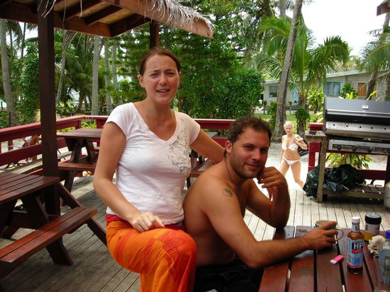 Maria und ihr Freund! Wir haben viel zusammen erlebt!