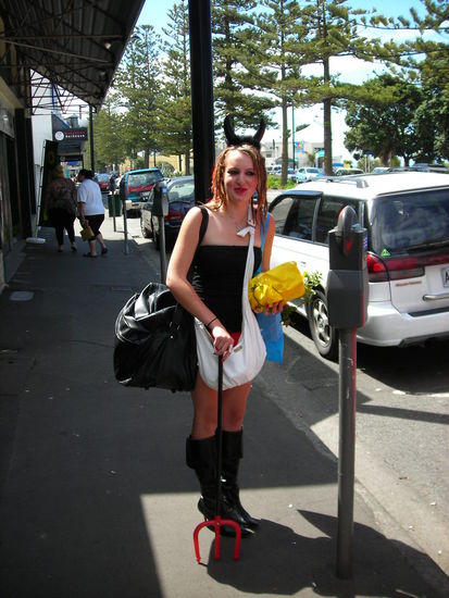 Wat war das denn? Teufelchen in Napier.