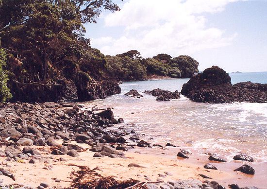 Küste bei der Bay of Island