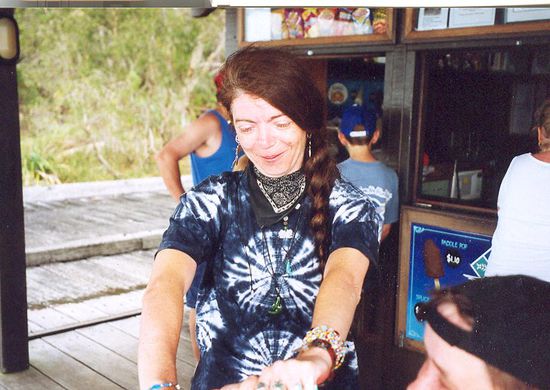 Hilde mit guter Laune 