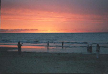 Abendstimmung in Adelaide