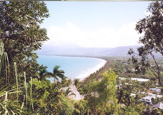 Strand nördlich von Cains