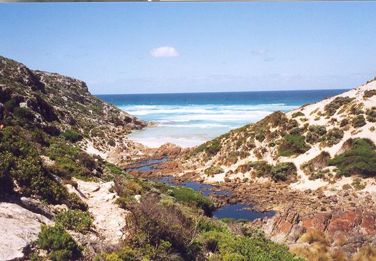 Wunderschöne Küste.