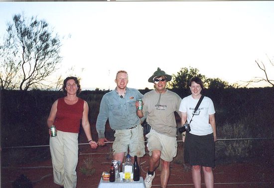 Chris mit Augenbinde  Sugar Daddy?  Sylvester 2005