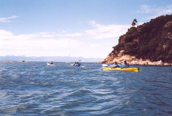 Kajaktour im Abel Tasman NP