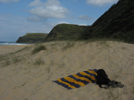 Strandtag in Australien am Garie Beach