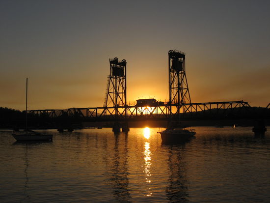 Sonnenuntergang in Batemans Bay