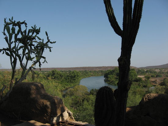 Schoene Aussicht vom Hotel!