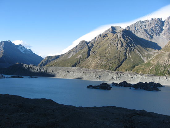 Eisberge im Tasman Gletscher See