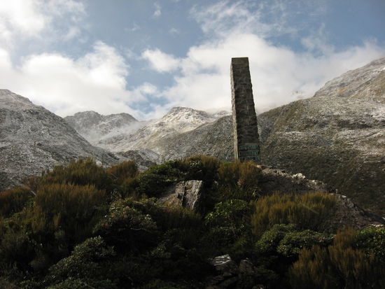 Arthur Pass im Schnee!
