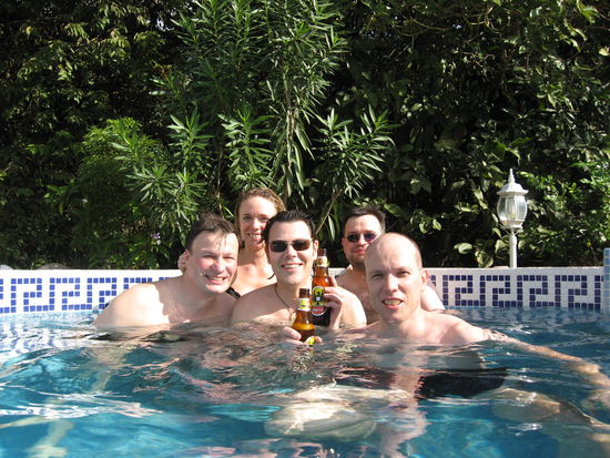 Chris, Annette, Jörg, Matthias, Gilbert