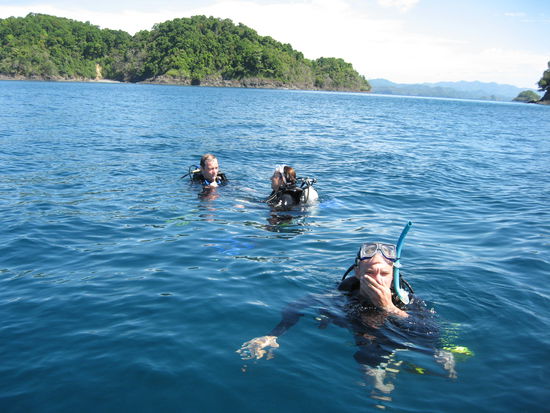Beim Schnorcheln schon unendlichviele Fische gesehen.