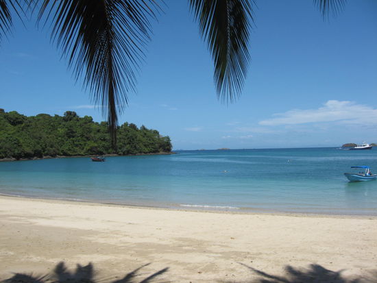 Traumstrand auf der Insel Coiba