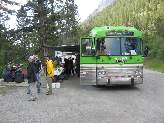 Essenspause in Britisch Kolumbien (BC)