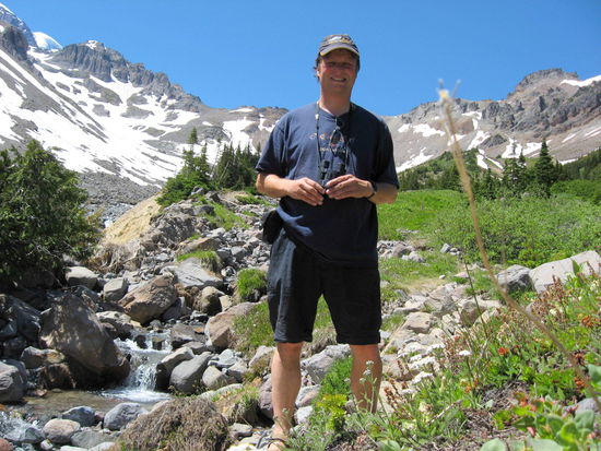 Auf dem Weg zum Gipfel des Mount Rainier