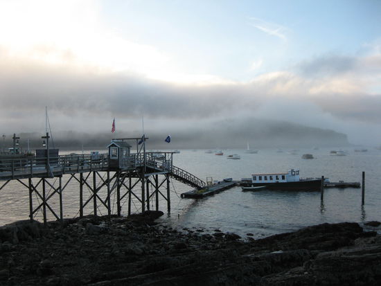 Bar Harbor in der Abendstimmung