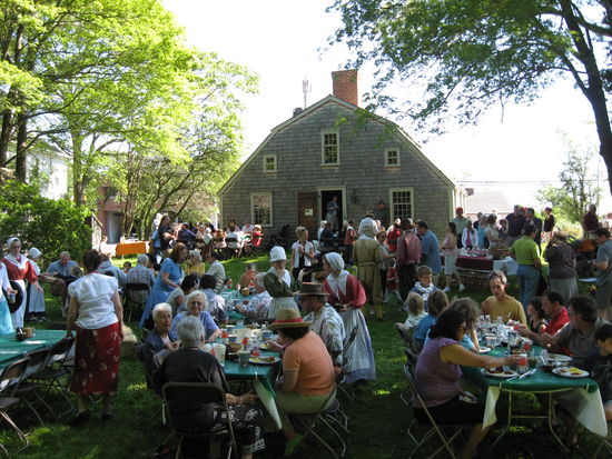 Pilgrims Frühstück in Plymouth