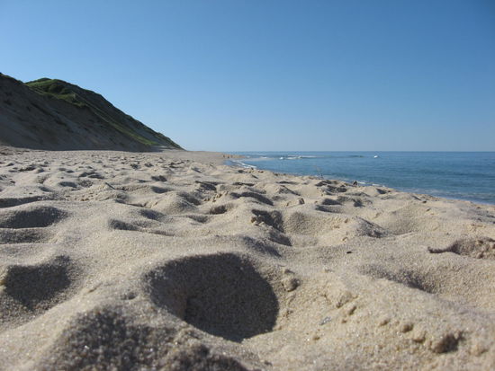 Strand und Meer am Cape Cod.