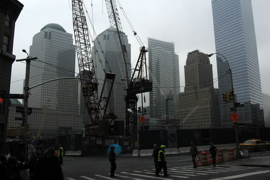 Ehemaliges World Trade Center Areal (zerstört 11.9.2001)
