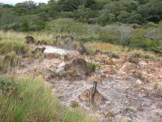 Heiße Quellen am Rincon de la Vieja Vulkan