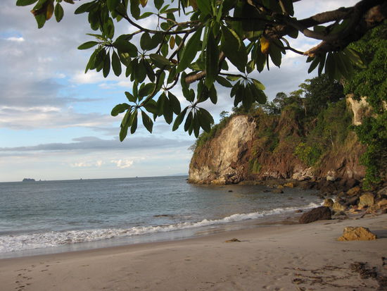 An den Felsen konnte man gut schnorcheln!