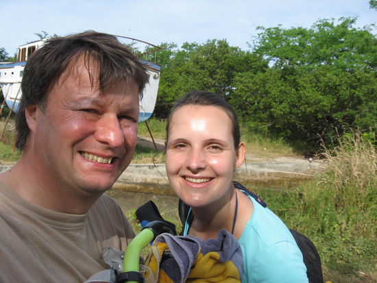 Jetzt geht es los zum Schnorcheln und Tauchen bei den Catalinas Islands
