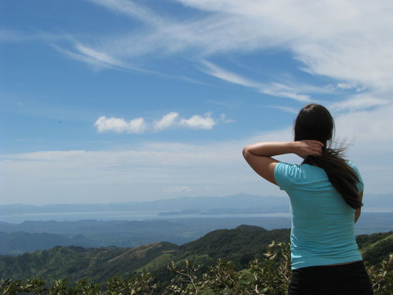 Fahrt nach Monteverde mit Blick nach Nicoya