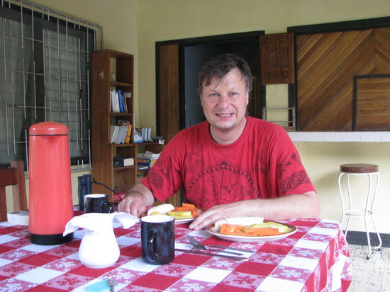 Frühstück, wer beobachtet mich?