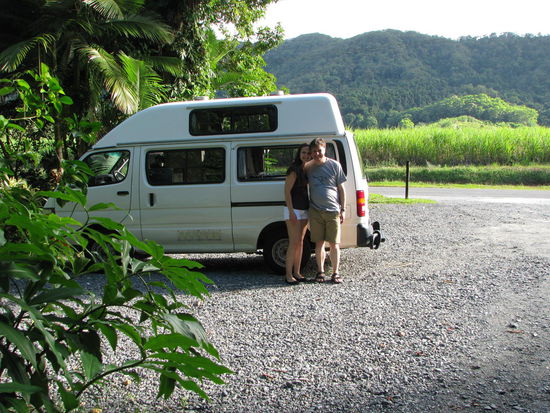 Unser Camper für die nächsten 16 Tage