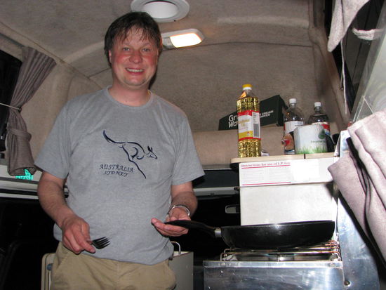 Wir immer bei der Sache