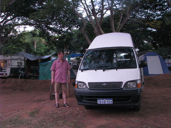 Unser Campingplatz in Marreba
