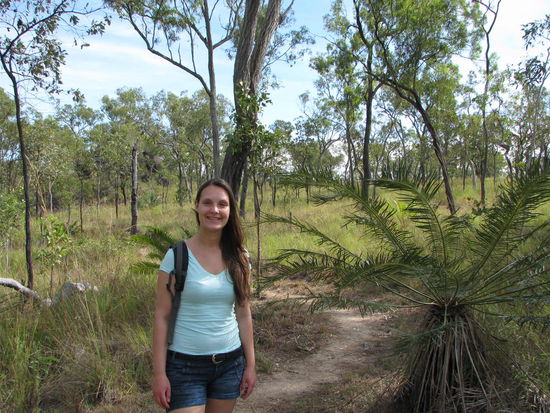 Steffi hatte die falschen Schuhe an
