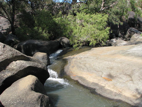Frässt sich durch den Granit