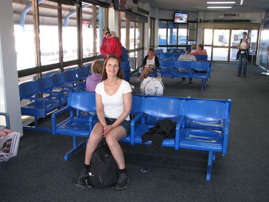 Warten auf dei Fähre