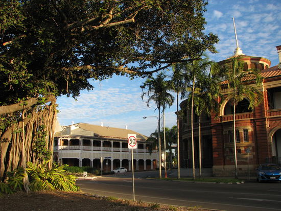 Alte viktorianische Häuser