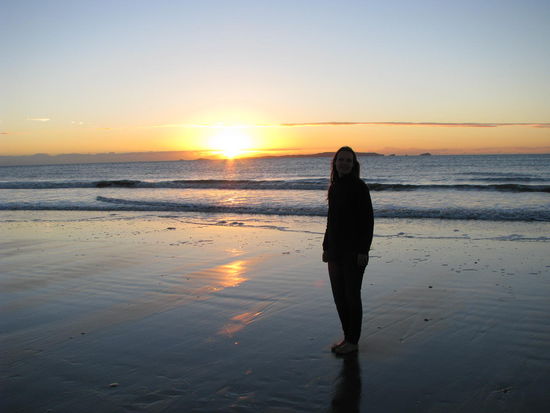 Frühmorgens Spaziergang