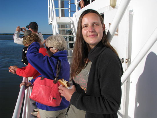 Fähre nach Fraserisland.