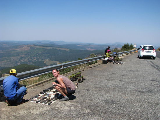 Steffi beim einkaufen von Souvenirs