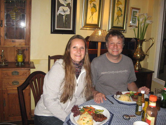 Sehr gutes Essen im Guesthouse