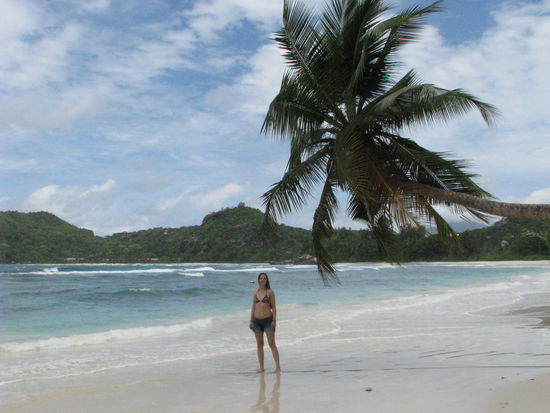 Hinten Links ist unsere Unterkunft 