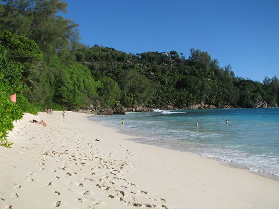 Ausruhen an der Anse Intendance