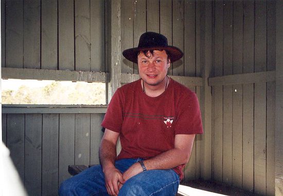 Komischer Vogel mit Engel Angie!