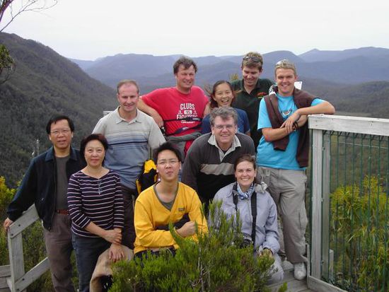 Meine Tourgruppe in Tasmanien (Foto Christiane K.)