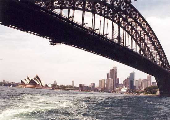 Harbour Bridge in Sydney