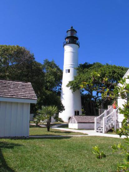 1847 wurde der Leuchtturm auf Key West gebaut