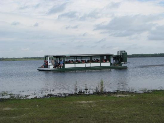 Myakka State Park Aus"flug" mit dem Boot