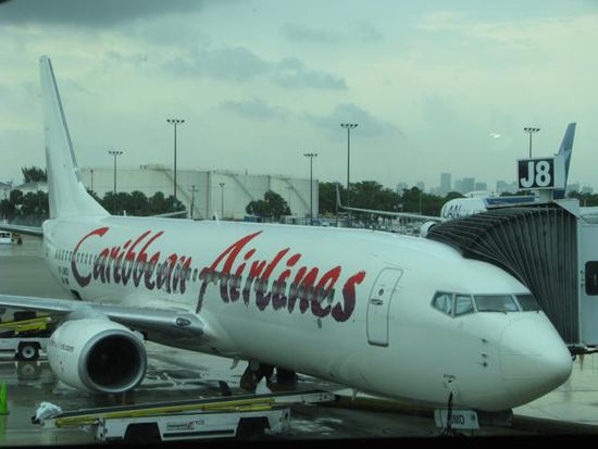 Mein Flugzeug nach Grenada