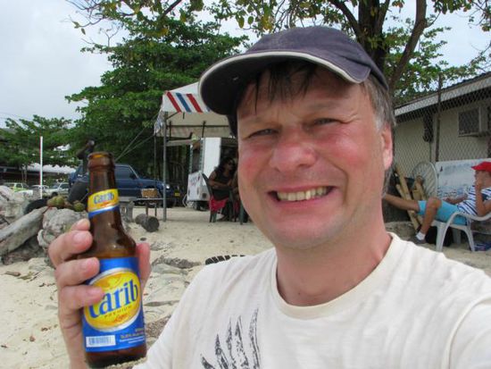 Nach einer Wanderung braucht man erst einmal ein Bier