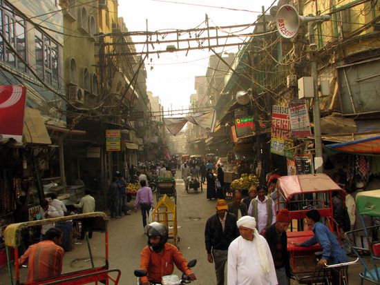 Viel los in Dehli