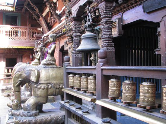 Goldener Tempel in Pantan